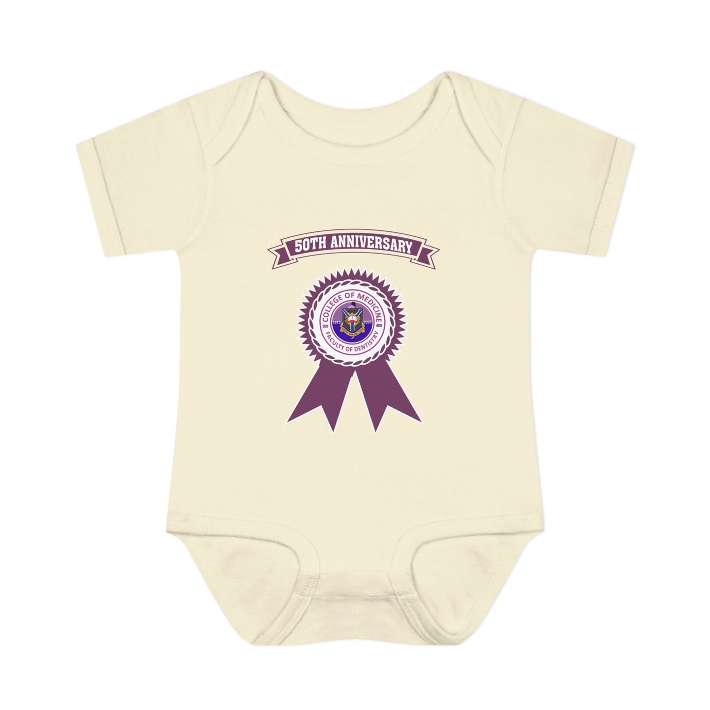 50th Anniversary - Infant Baby Rib Bodysuit