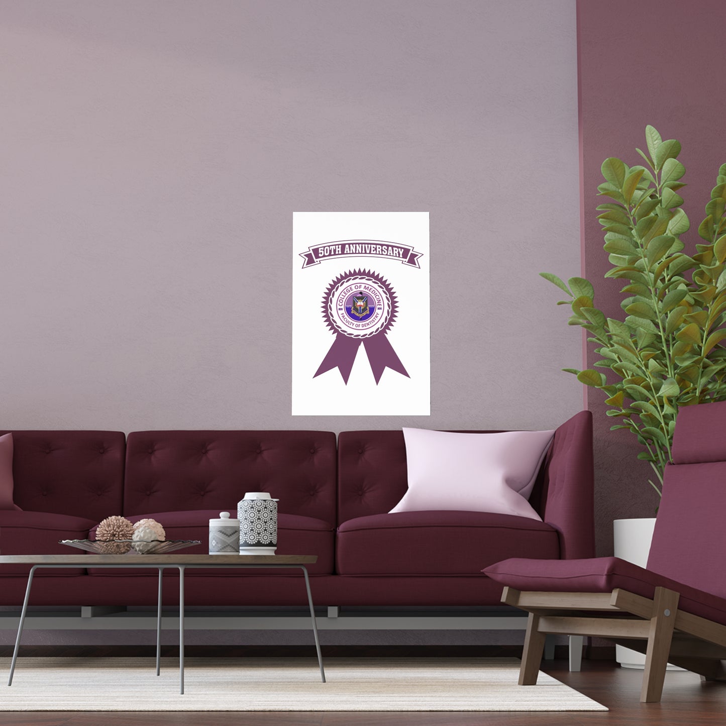 50th Anniversary - Indoor and Outdoor Silk Posters