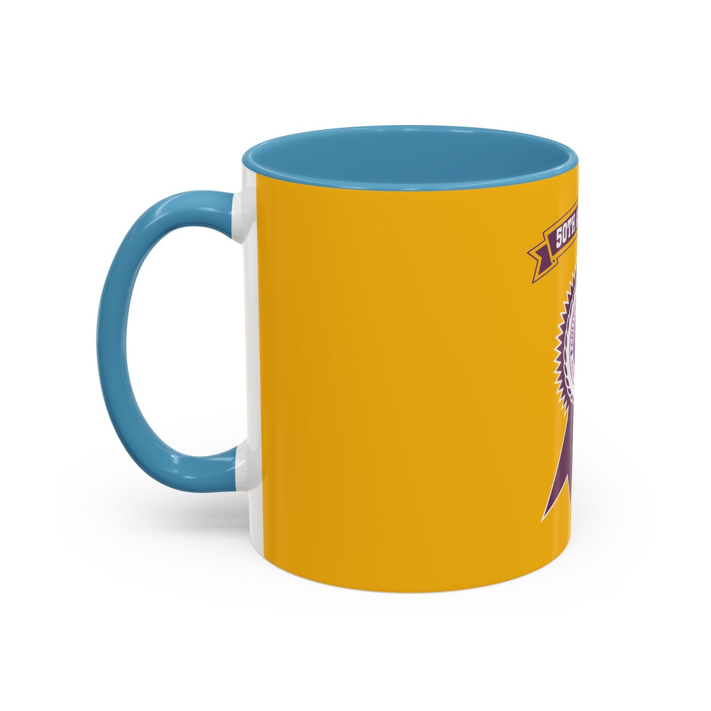 50th Anniversary - Accent Coffee Mug (11, 15oz)