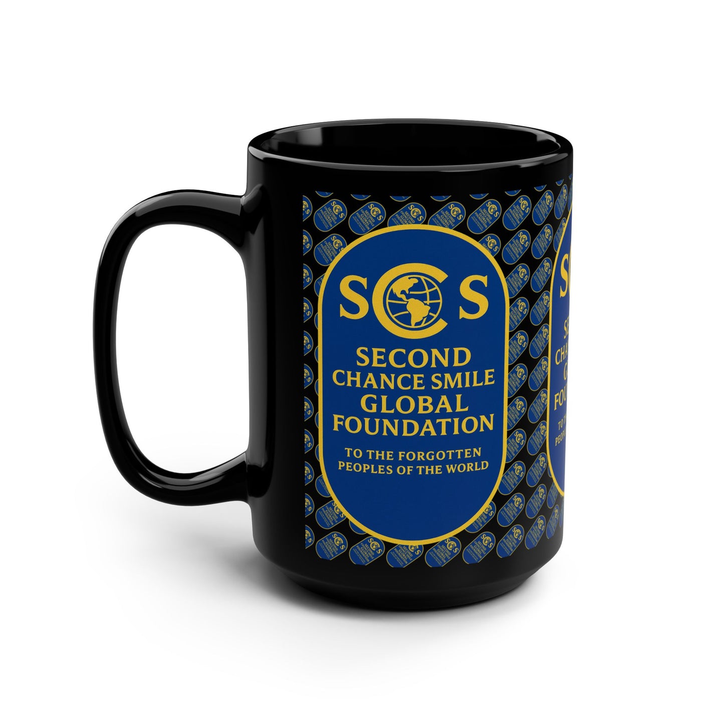 SCSGF - FUND RAISER Black Mug, 15oz