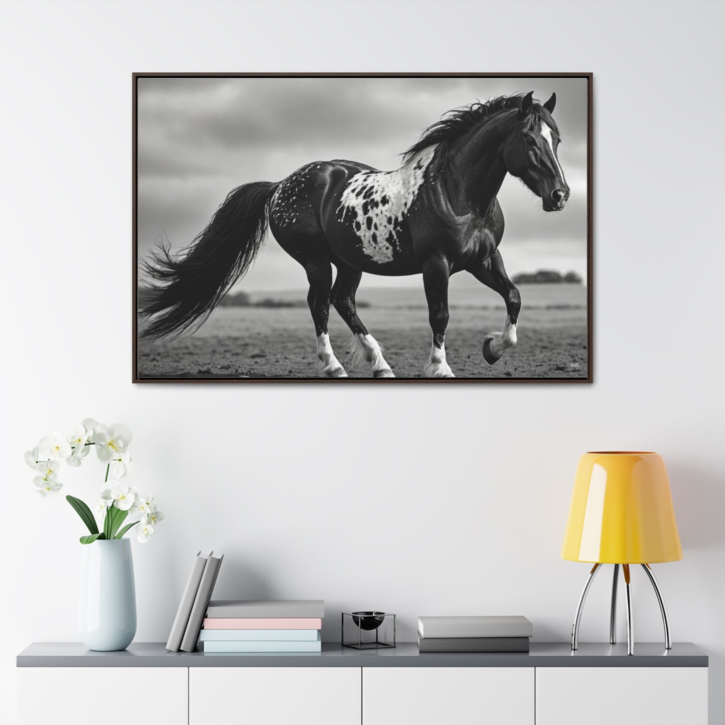 Speckled Stallion Gallery Canvas Wraps, Horizontal Frame