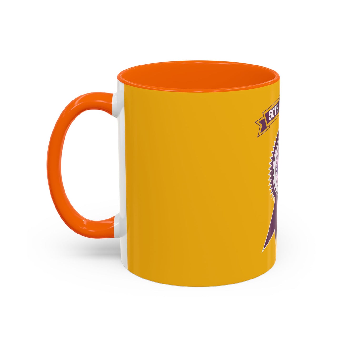 50th Anniversary - Accent Coffee Mug (11, 15oz)