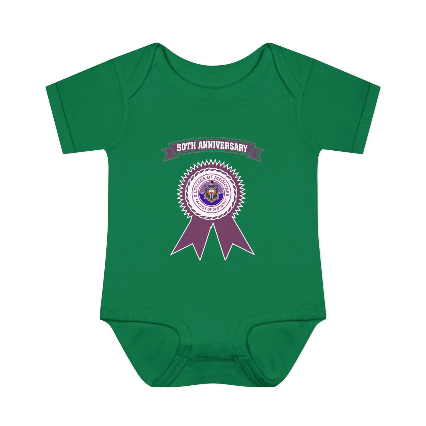 50th Anniversary - Infant Baby Rib Bodysuit