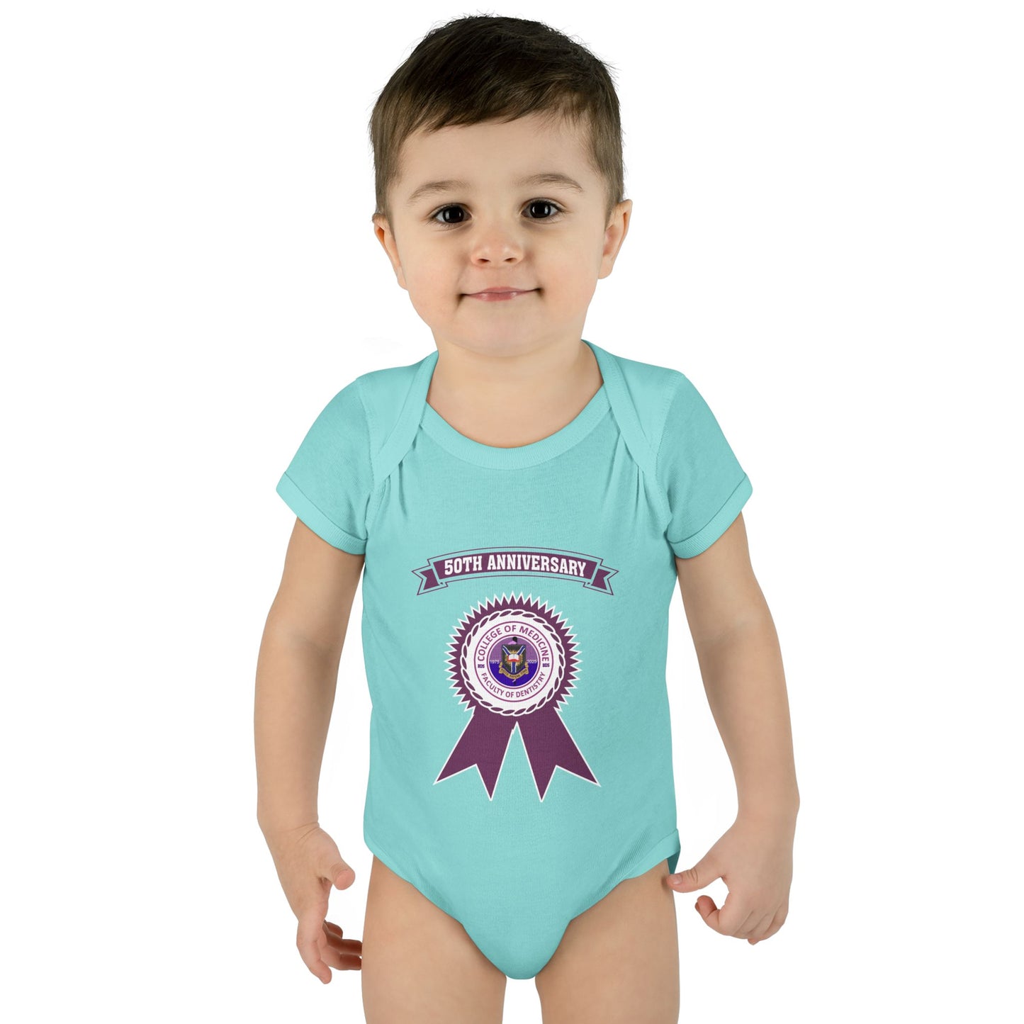 50th Anniversary - Infant Baby Rib Bodysuit