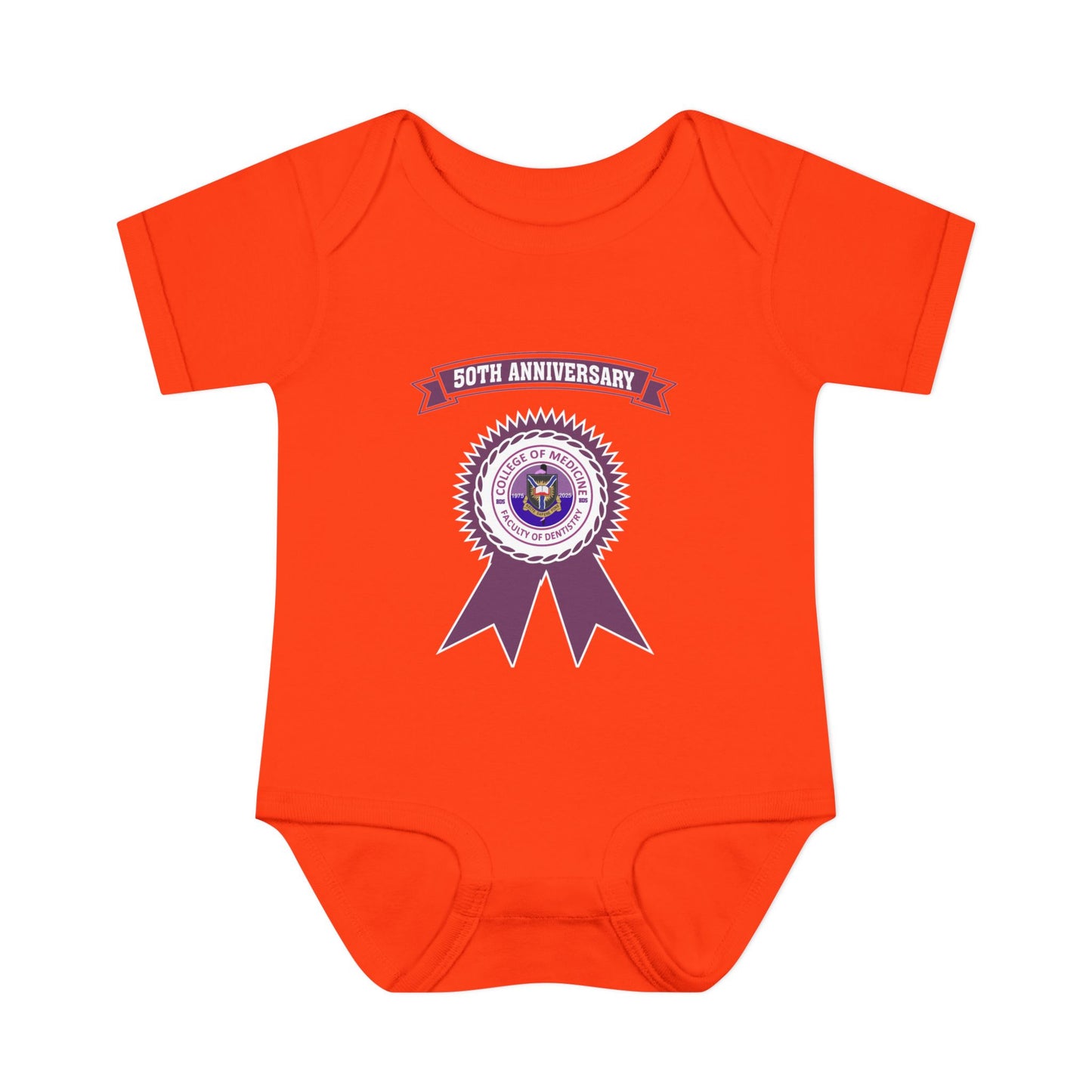 50th Anniversary - Infant Baby Rib Bodysuit