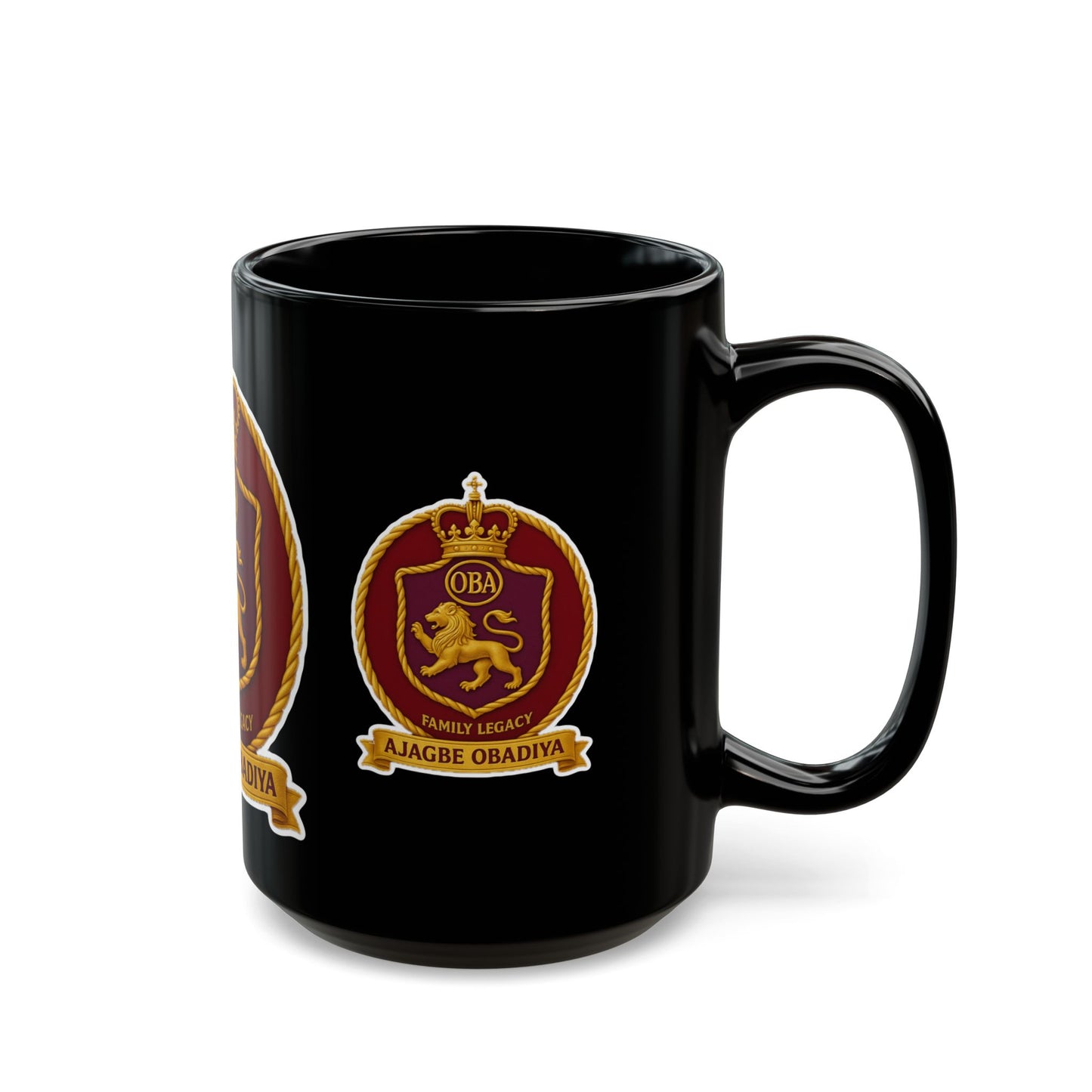 OBADIYA - Black Mug (11oz, 15oz)