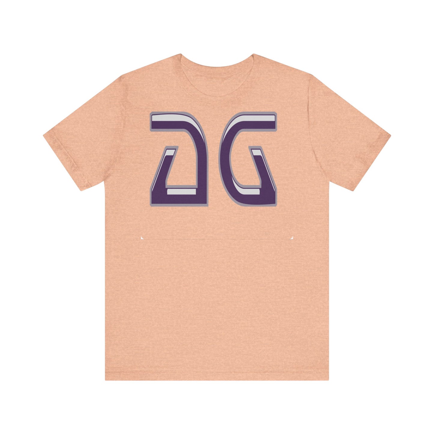 AG-3D Purple Unisex Jersey Short Sleeve Tee