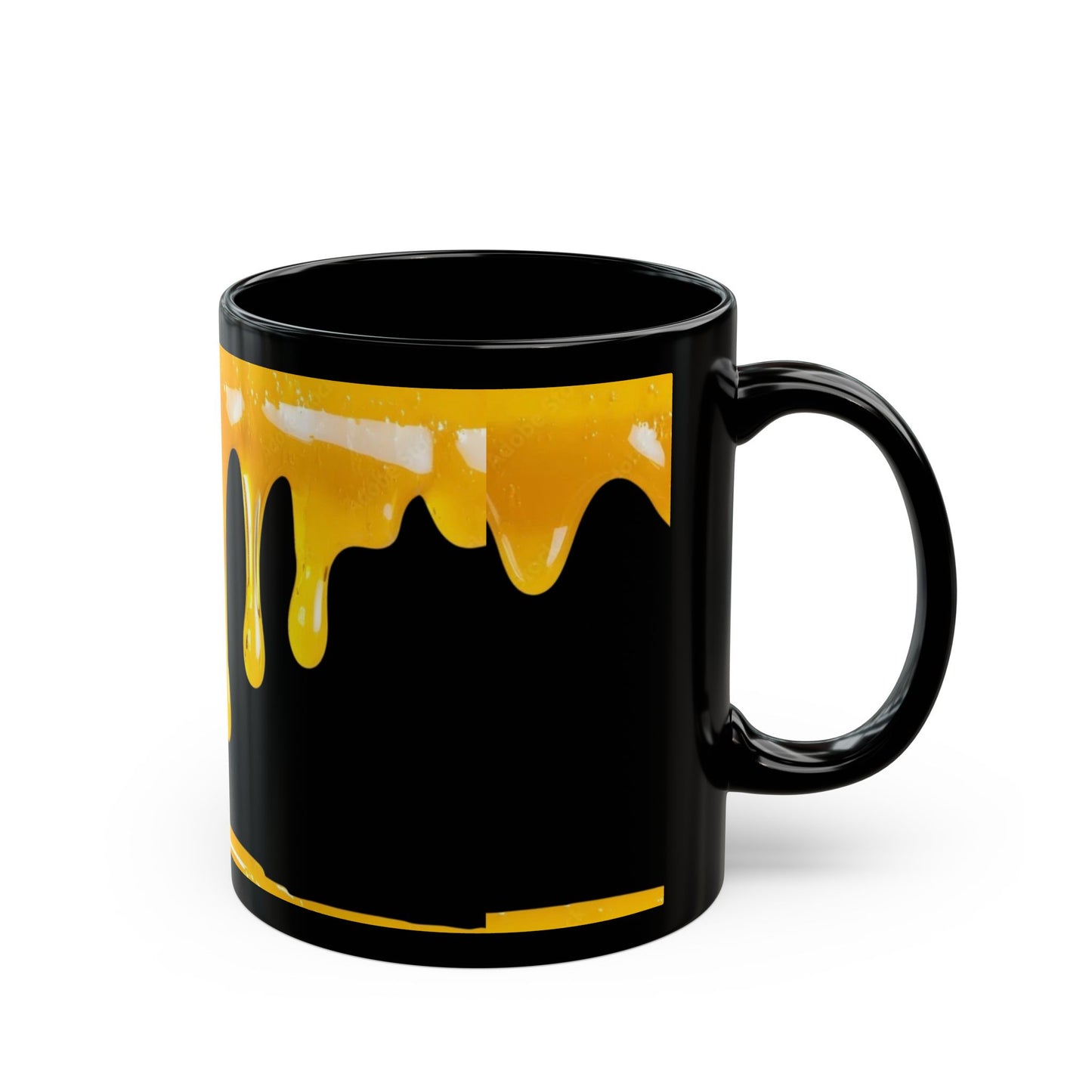 Honey Drops - Black Mug (11oz, 15oz)