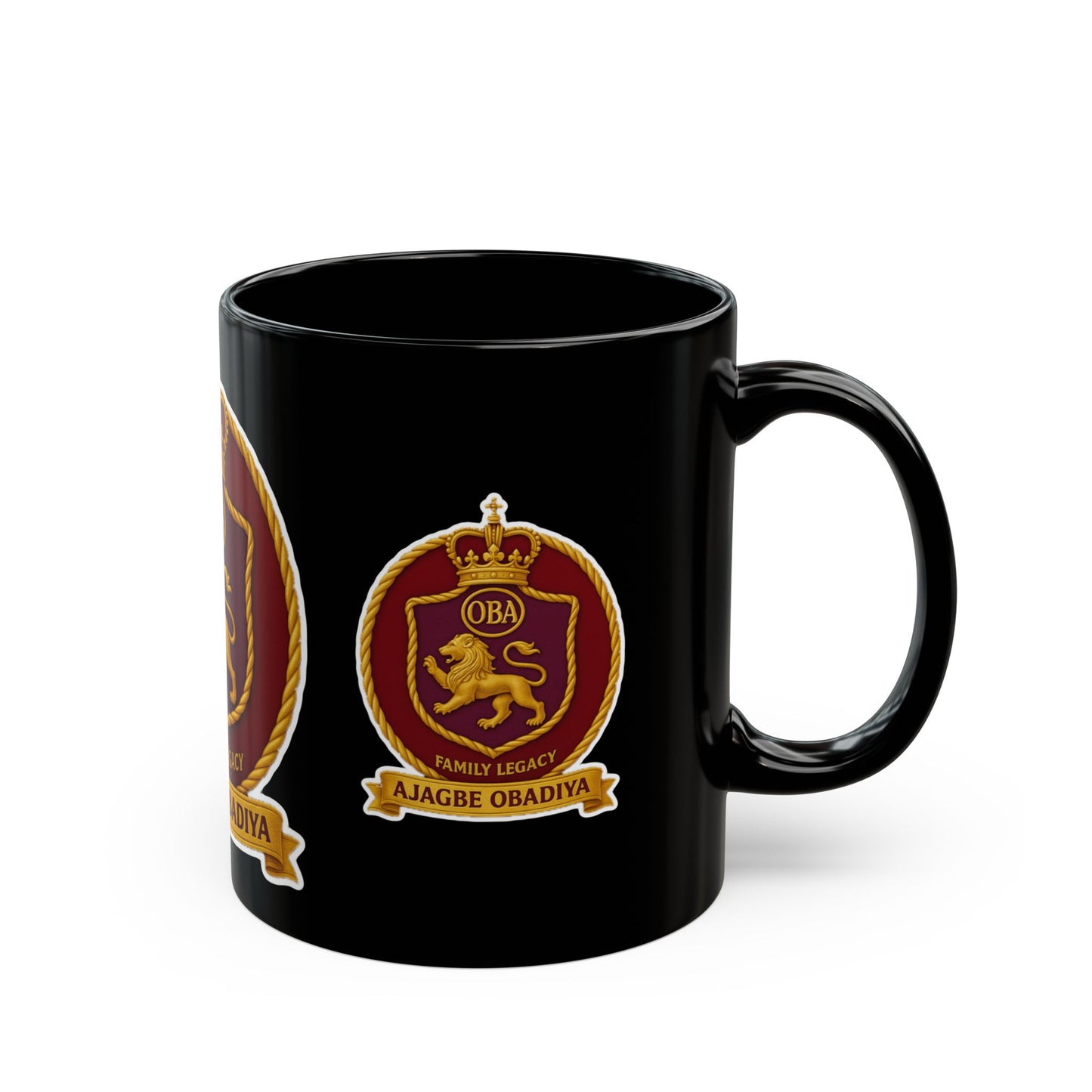 OBADIYA - Black Mug (11oz, 15oz)