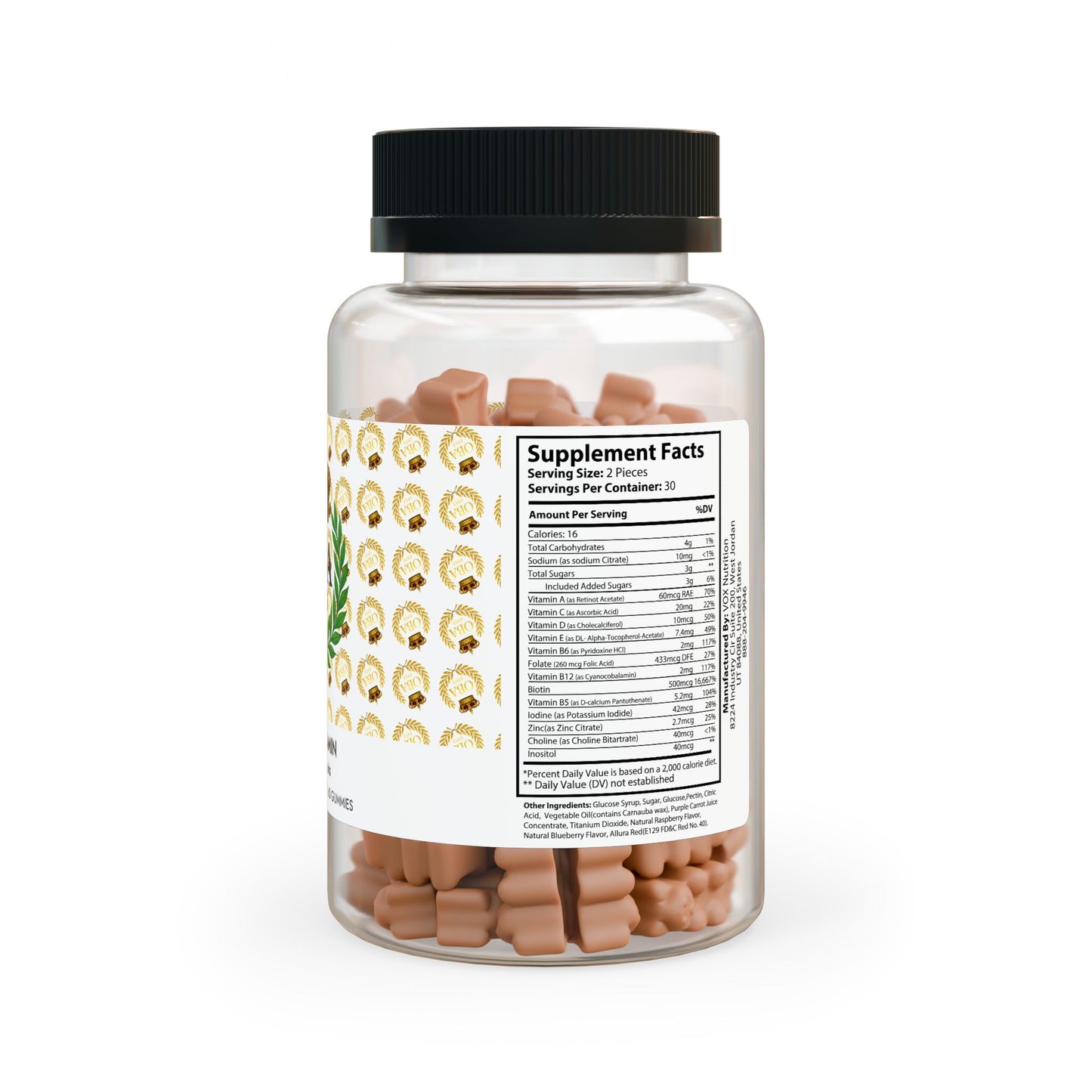 OBA - Hair Vitamin Gummies (60 Gummies)