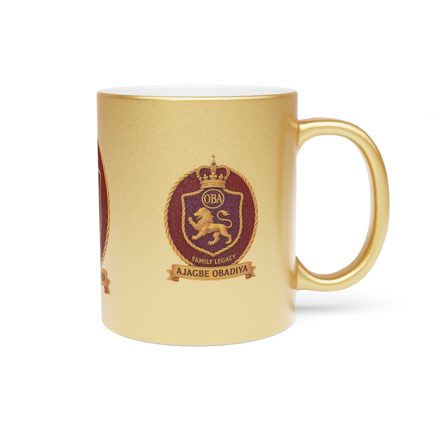 OBADIYA - Metallic Mug (Silver\Gold)