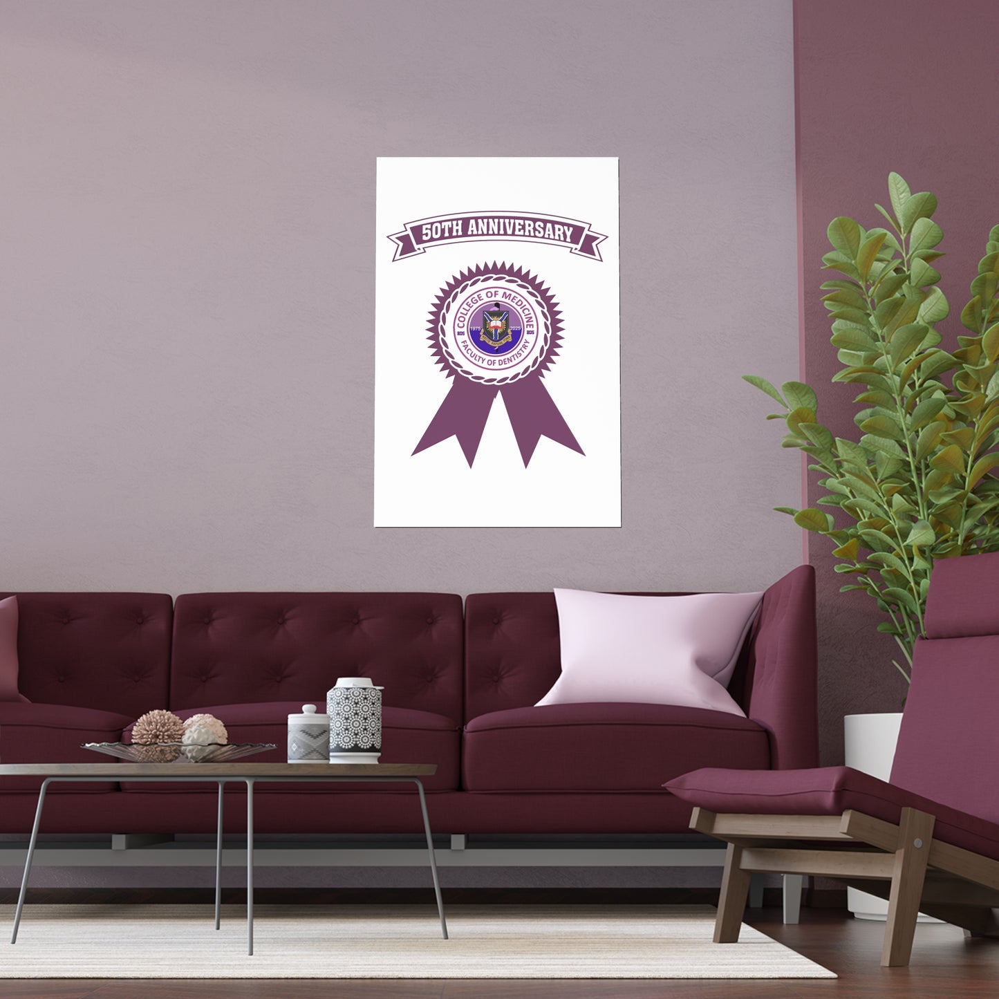 50th Anniversary - Indoor and Outdoor Silk Posters