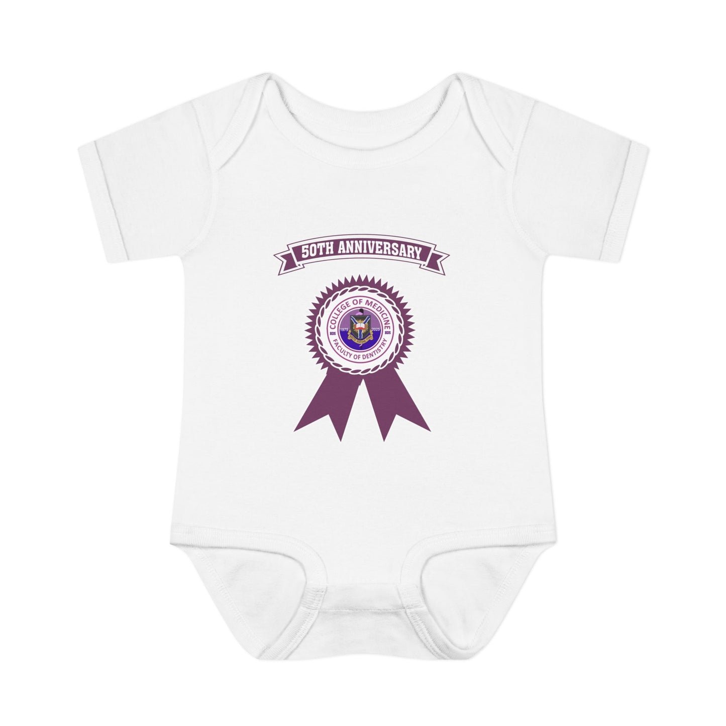 50th Anniversary - Infant Baby Rib Bodysuit