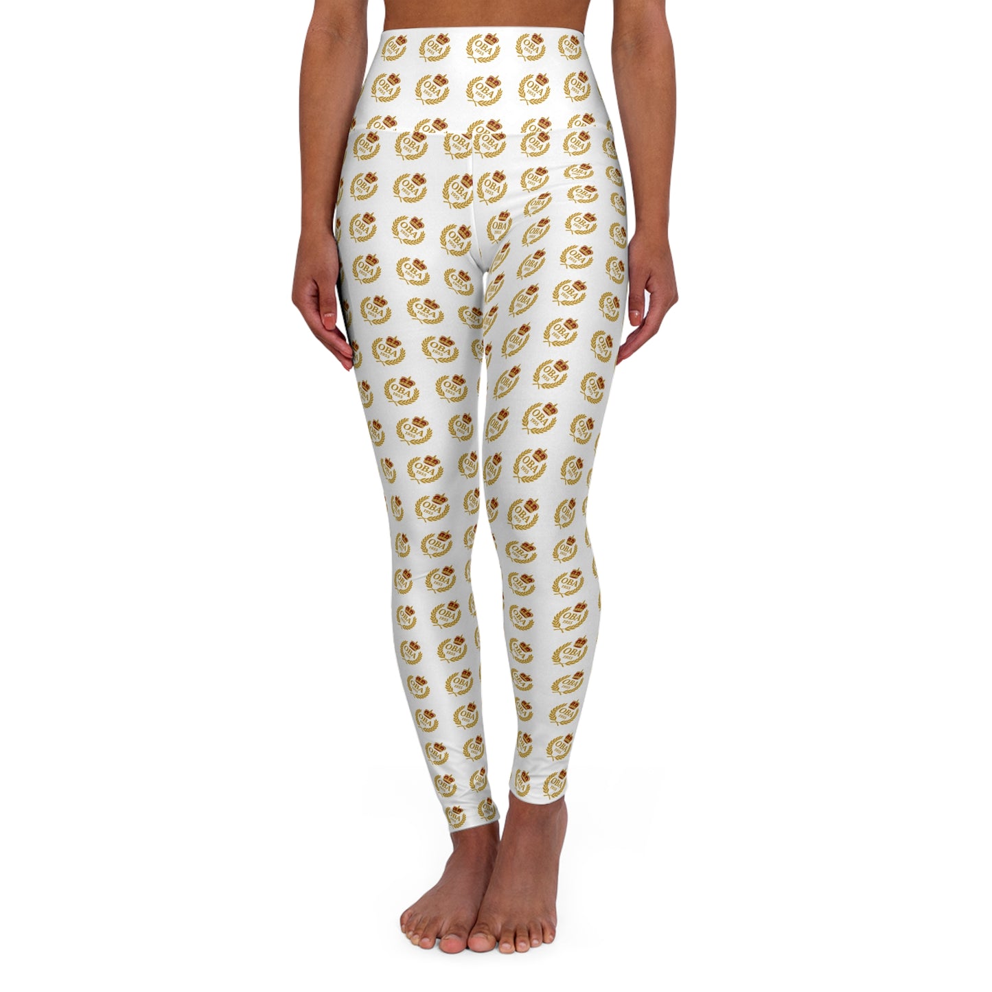 OBA - High Waisted Yoga Leggings (AOP)