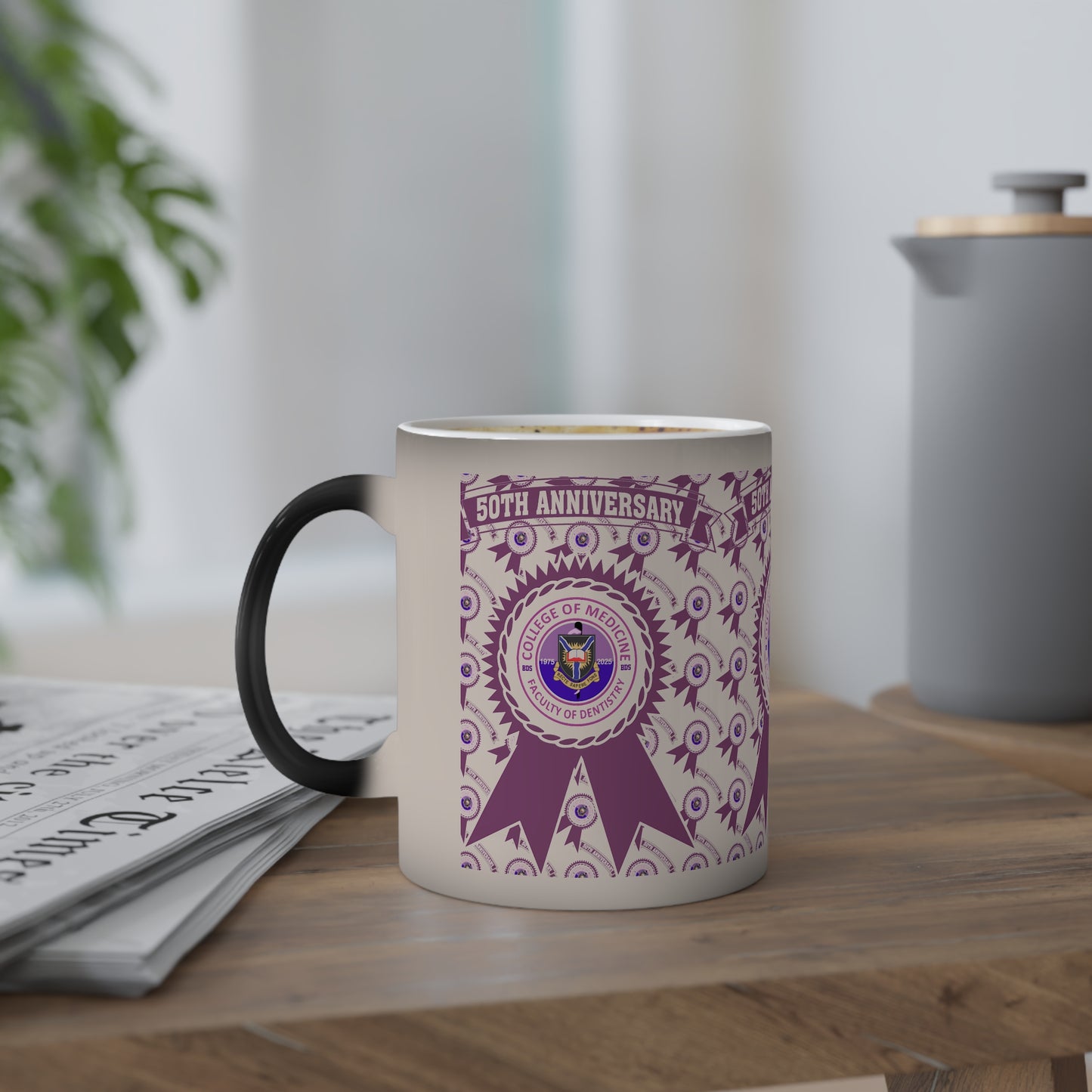 50th Anniversary - Color-Changing Mug, 11oz