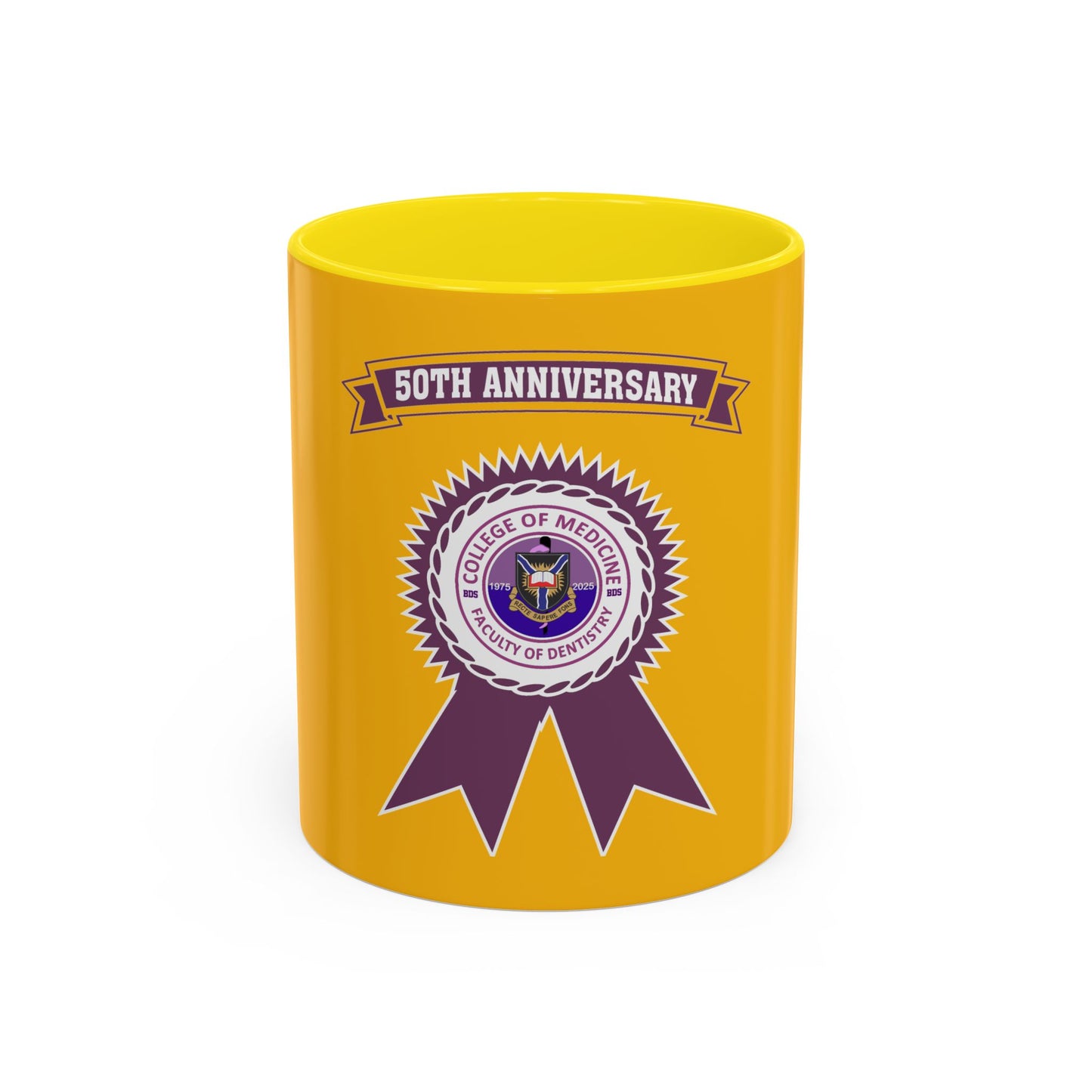 50th Anniversary - Accent Coffee Mug (11, 15oz)