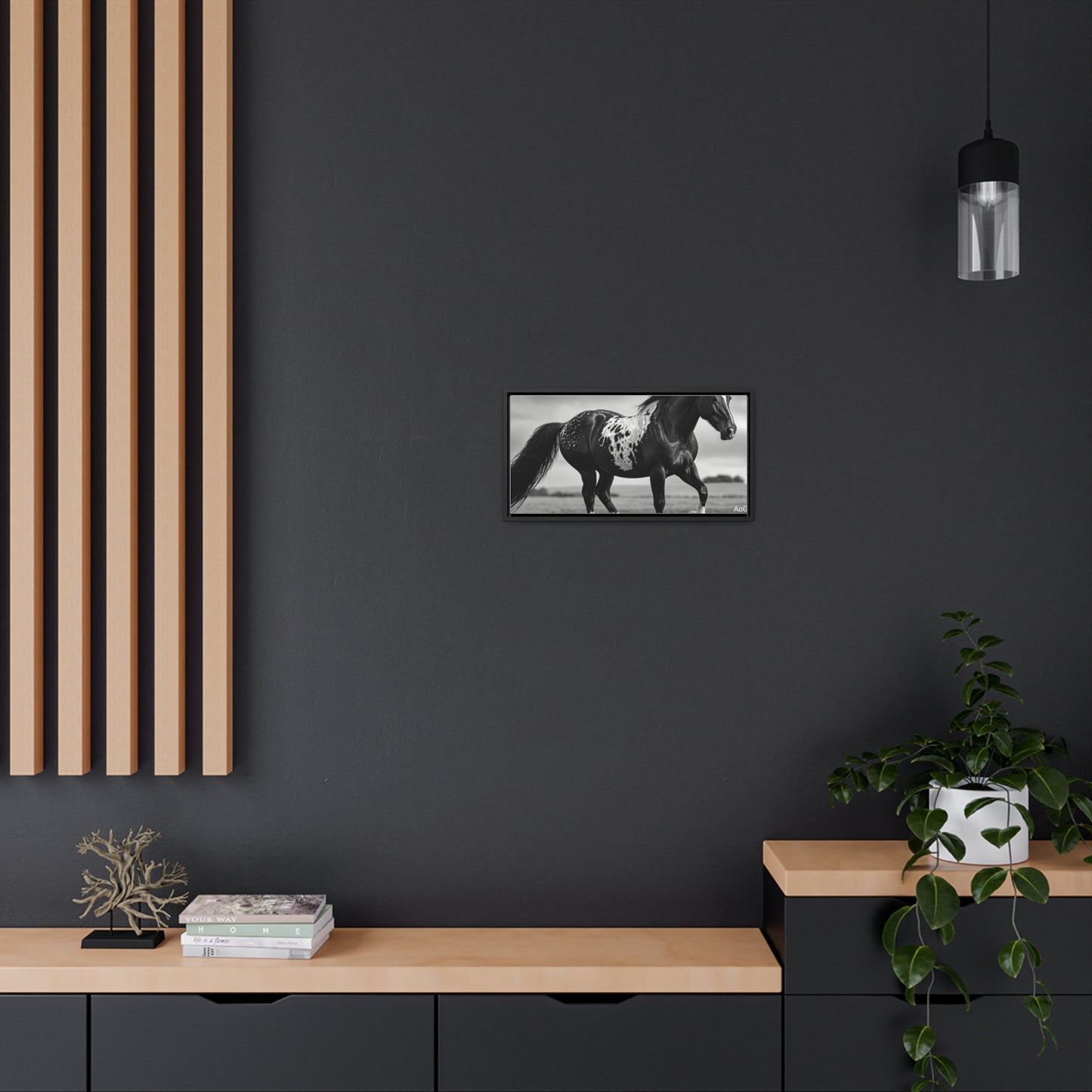 Speckled Stallion Gallery Canvas Wraps, Horizontal Frame