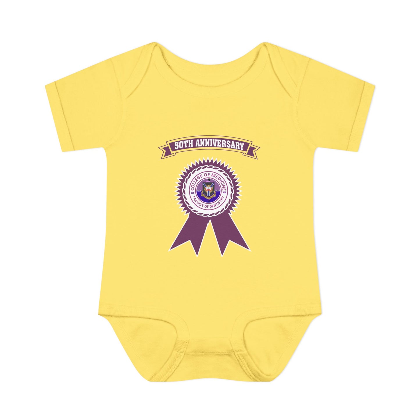 50th Anniversary - Infant Baby Rib Bodysuit