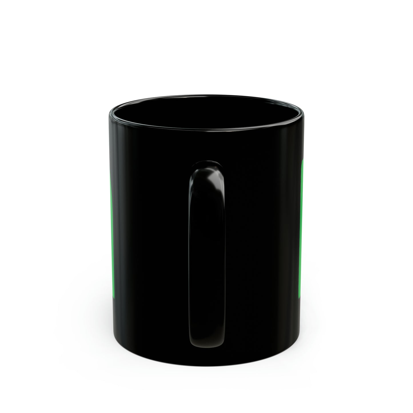 “I Am” Green Black Mug (11oz)