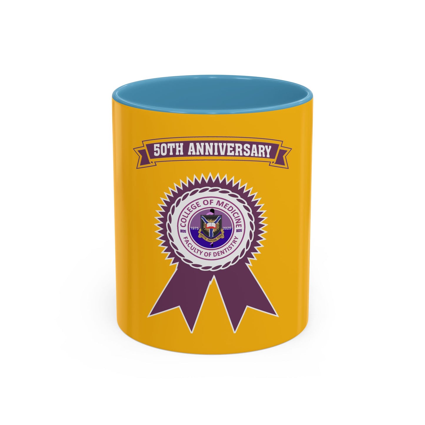 50th Anniversary - Accent Coffee Mug (11, 15oz)