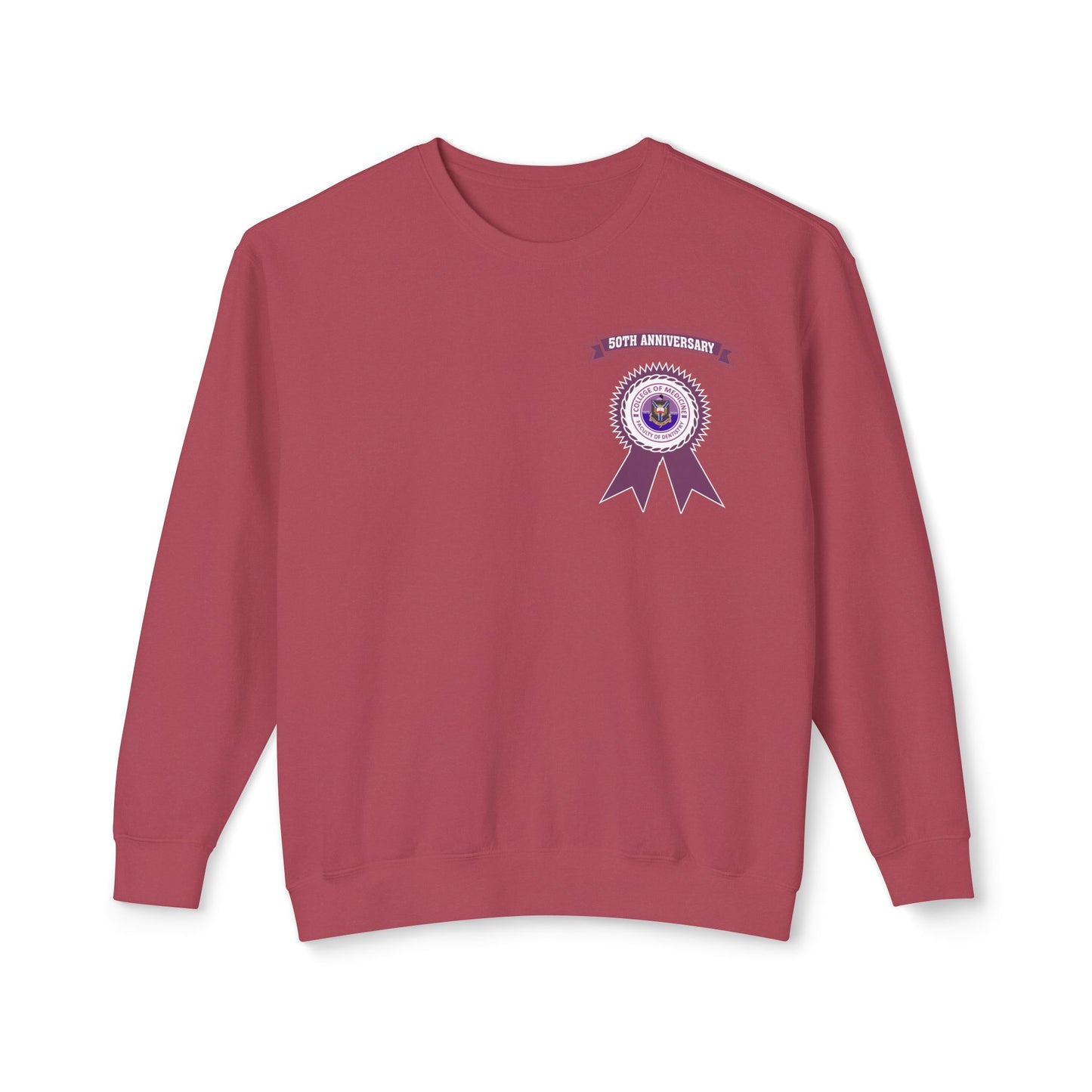 50th Anniversary - Unisex Lightweight Crewneck Sweatshirt