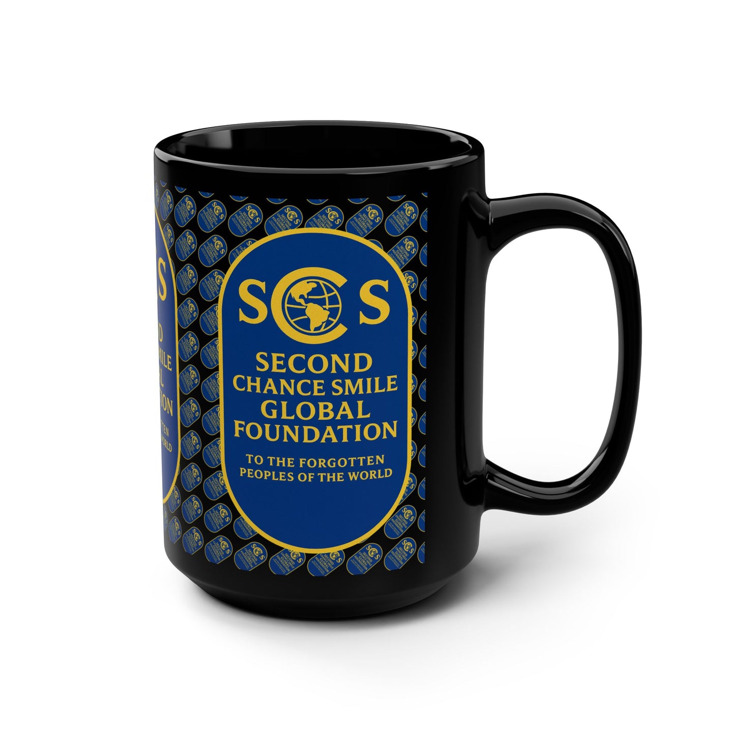 SCSGF - FUND RAISER Black Mug, 15oz
