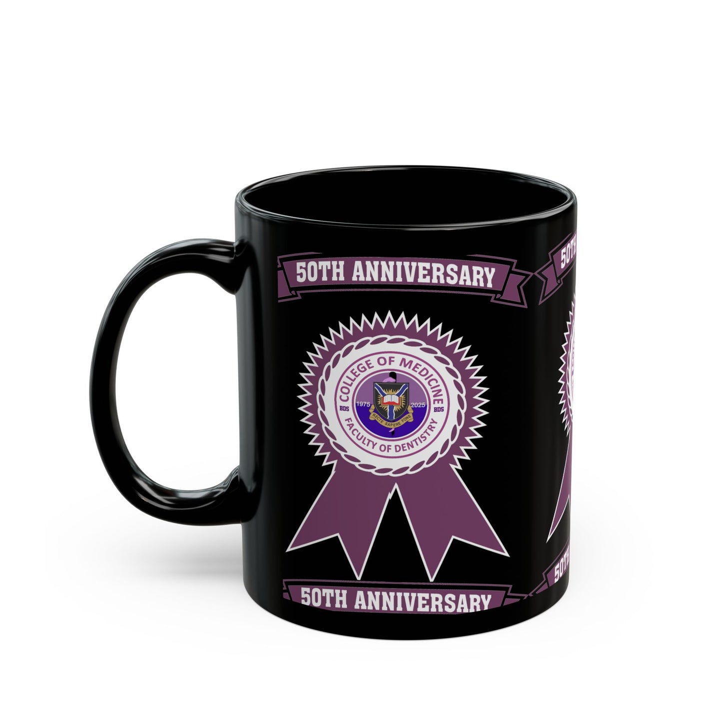 50th Anniversary - Black Mug (11oz, 15oz)