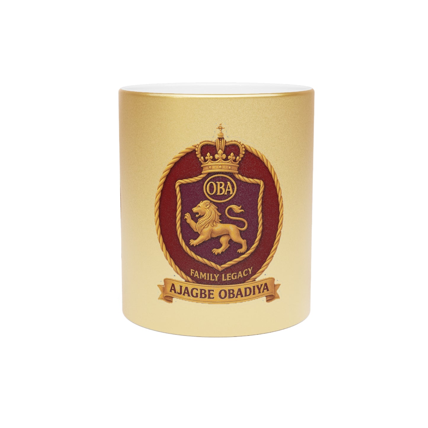 OBADIYA - Metallic Mug (Silver\Gold)