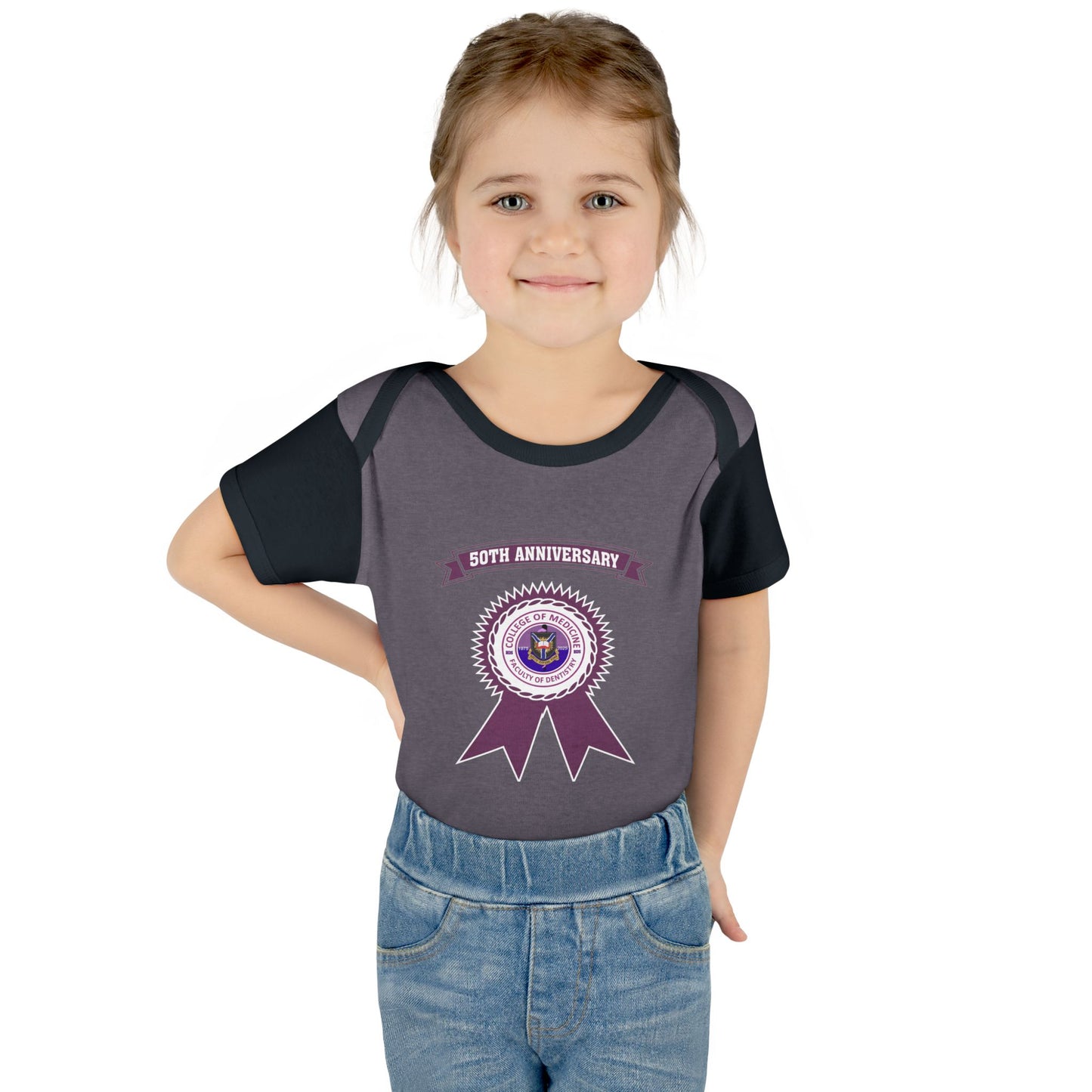 50th Anniversary - Infant Baby Rib Bodysuit