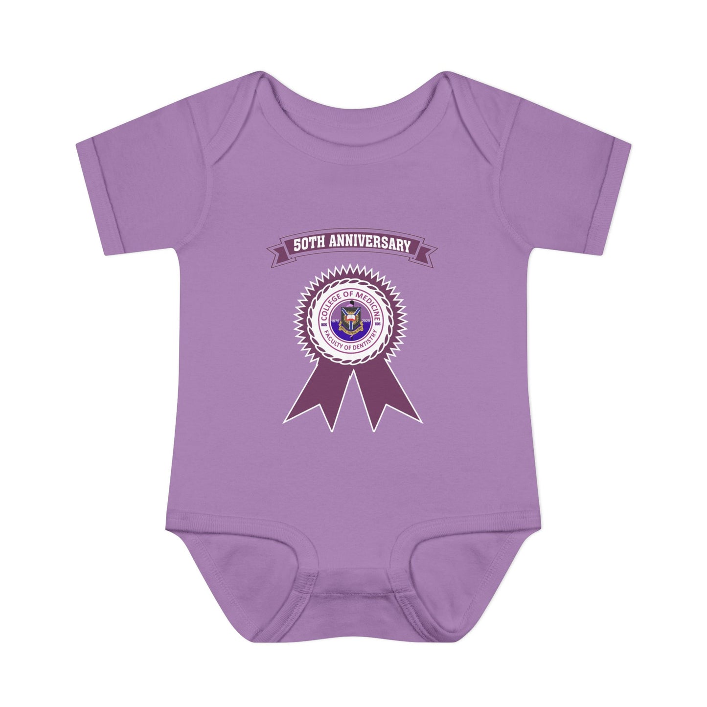50th Anniversary - Infant Baby Rib Bodysuit