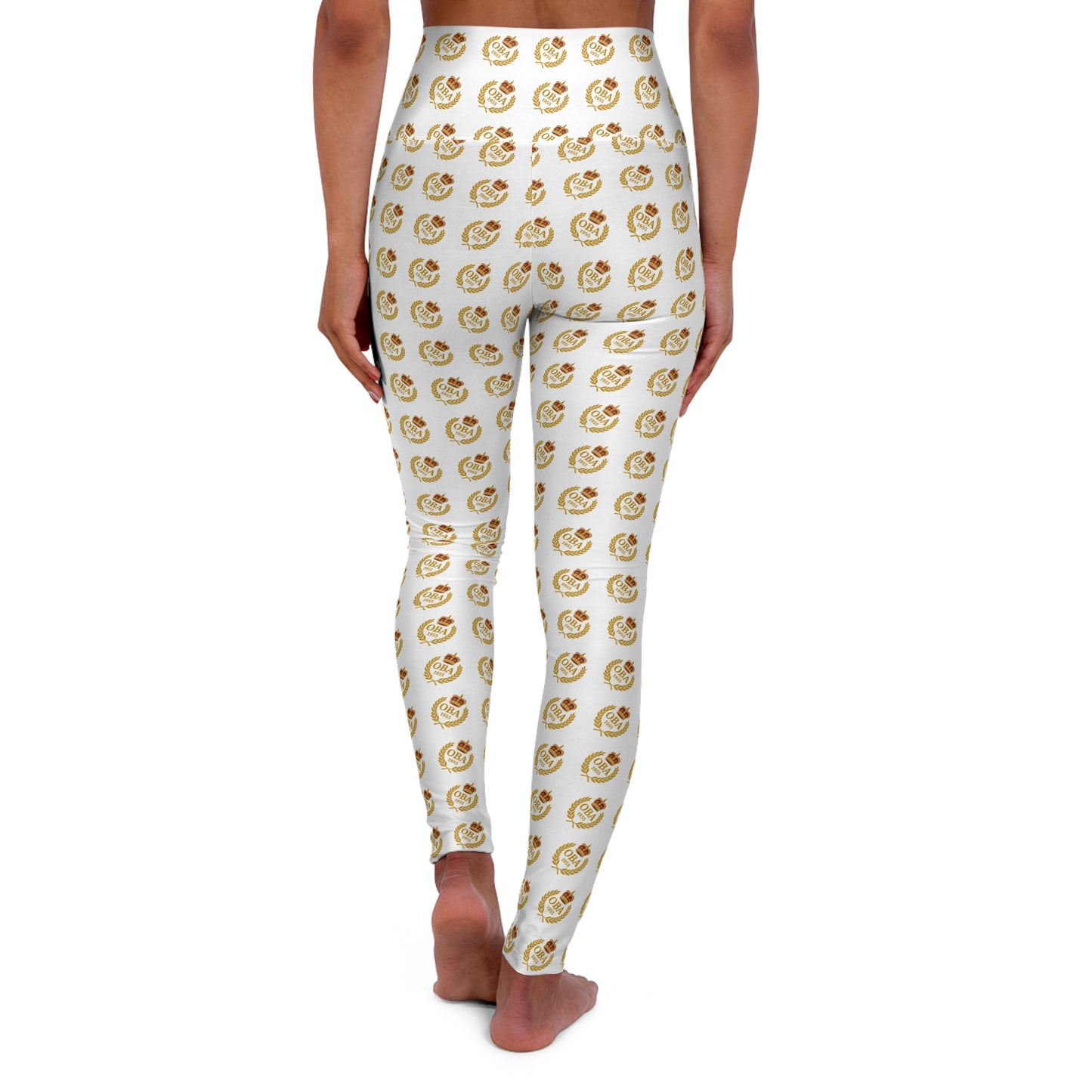 OBA - High Waisted Yoga Leggings (AOP)