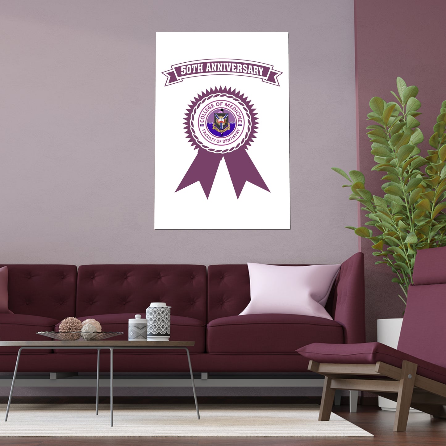 50th Anniversary - Indoor and Outdoor Silk Posters