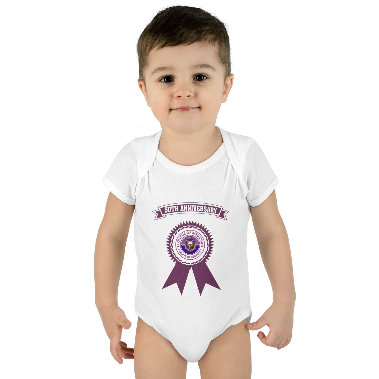 50th Anniversary - Infant Baby Rib Bodysuit
