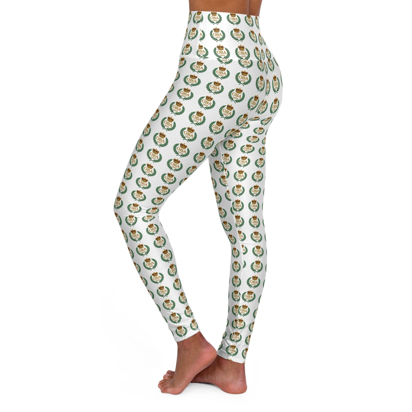 OBA - High Waisted Yoga Leggings (AOP)