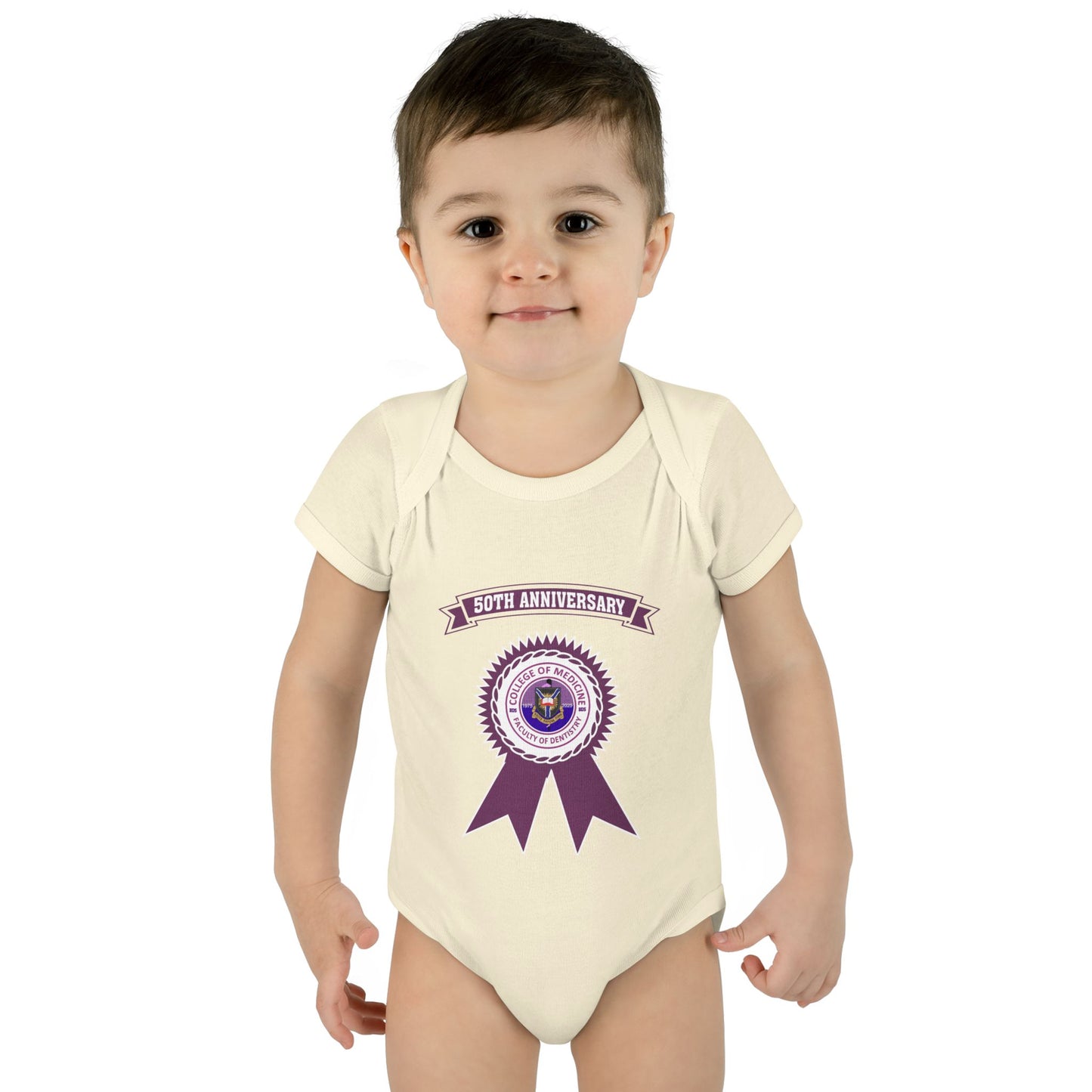 50th Anniversary - Infant Baby Rib Bodysuit