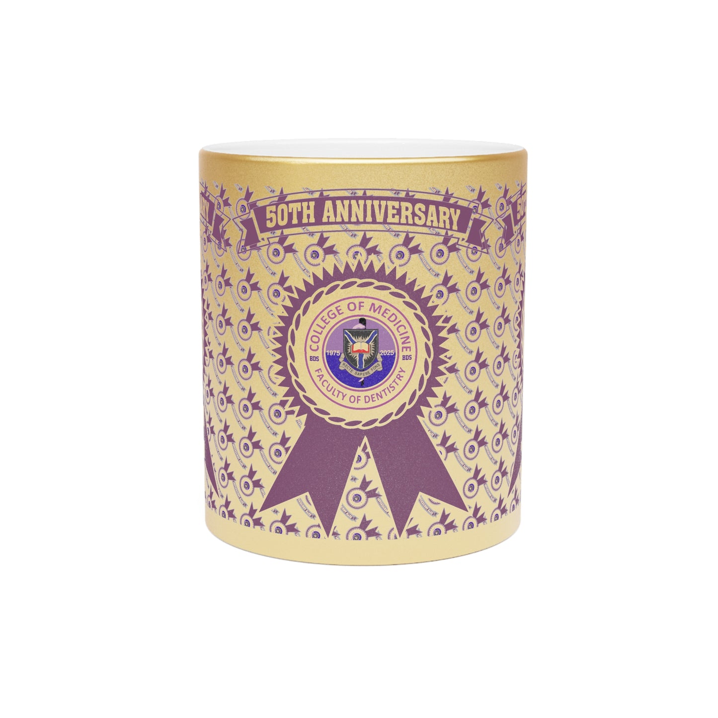 50th Anniversary - Metallic Mug (Silver\Gold)