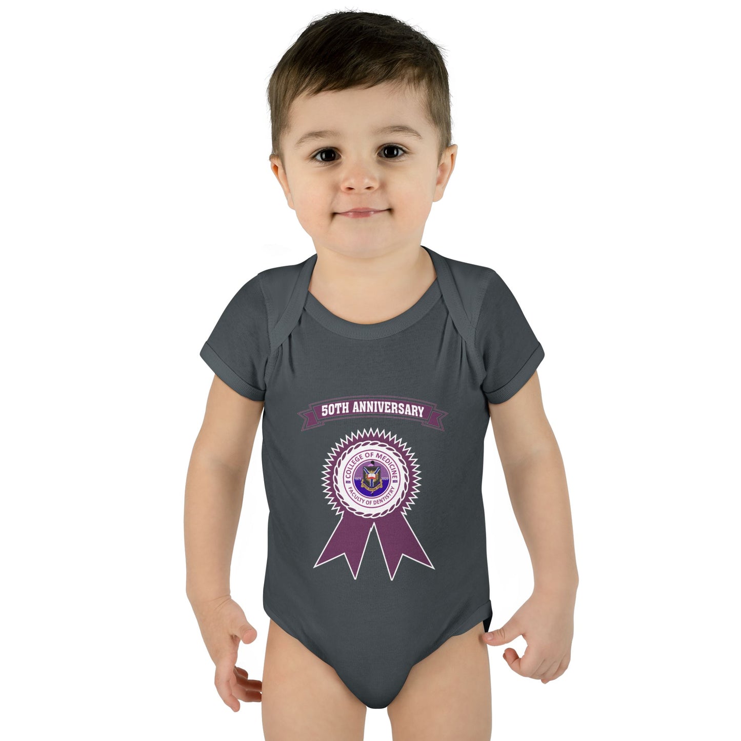 50th Anniversary - Infant Baby Rib Bodysuit