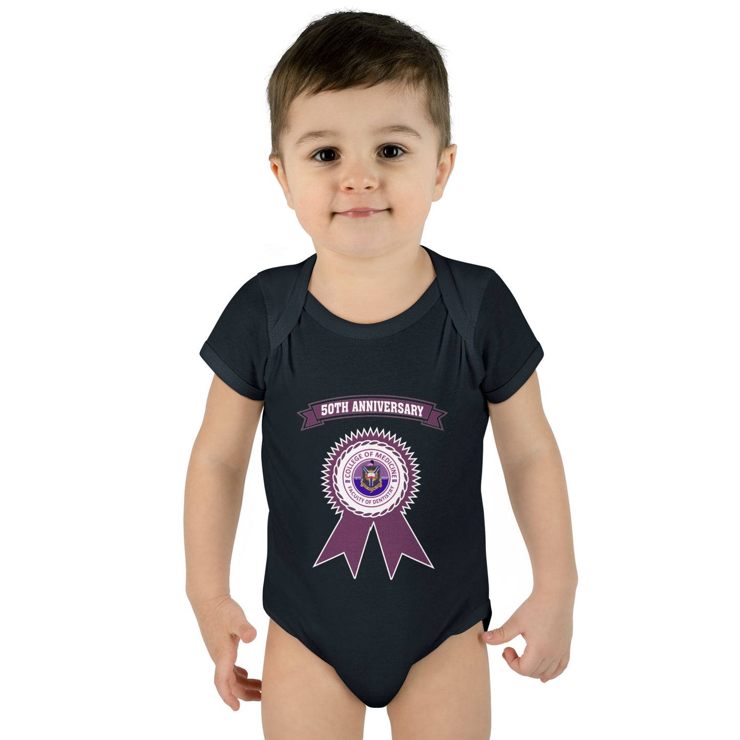 50th Anniversary - Infant Baby Rib Bodysuit