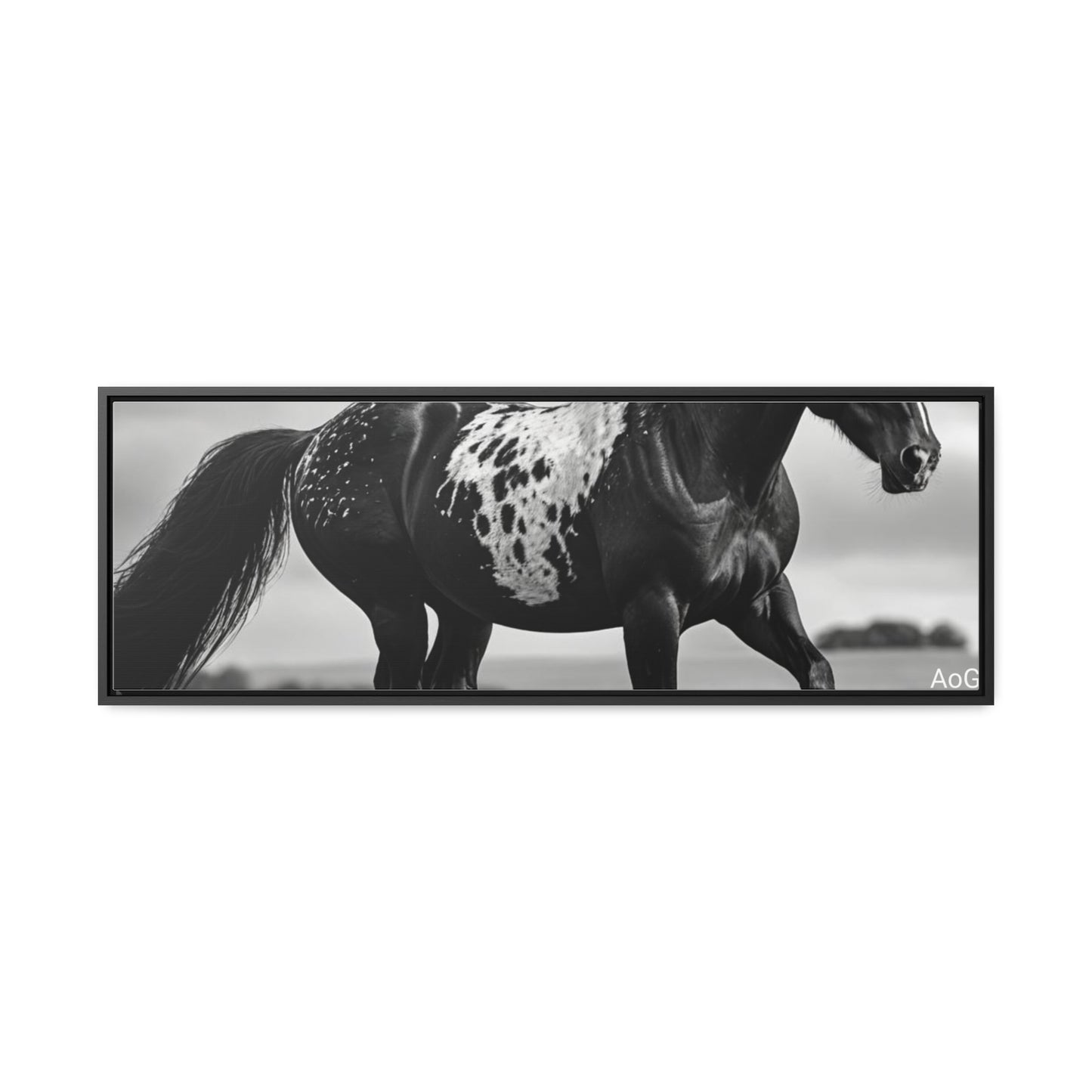 Speckled Stallion Gallery Canvas Wraps, Horizontal Frame