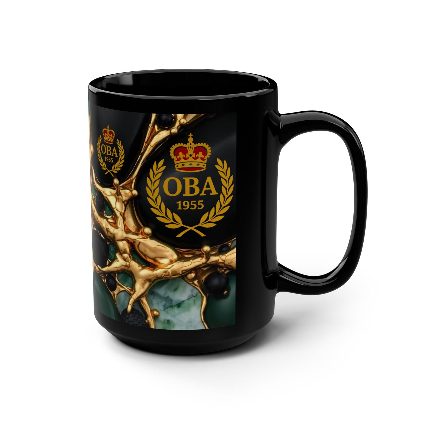 OBA - Black Mug, 15oz
