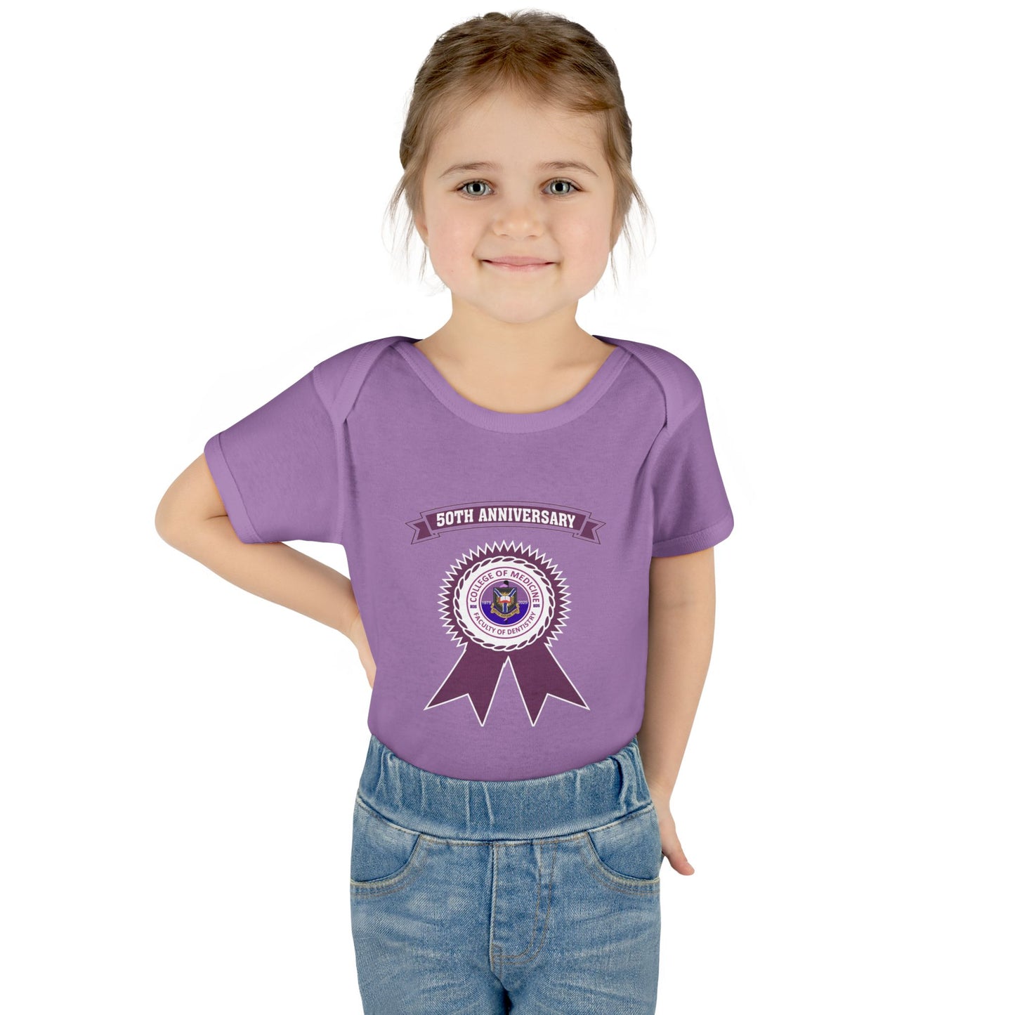 50th Anniversary - Infant Baby Rib Bodysuit