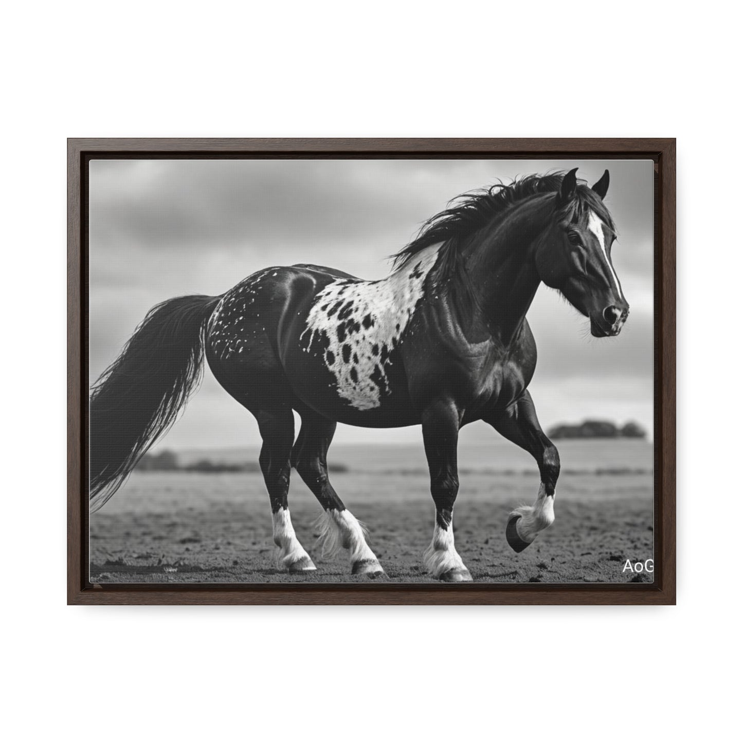 Speckled Stallion Gallery Canvas Wraps, Horizontal Frame