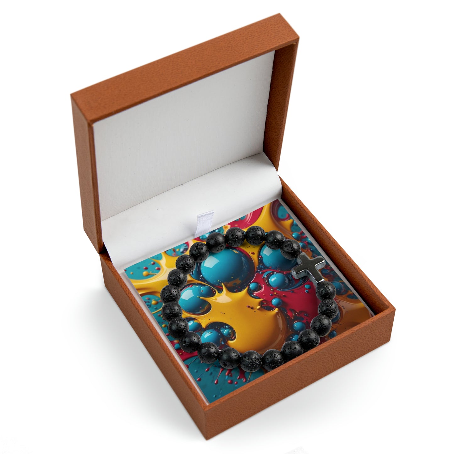 Cross Bead Bracelet
