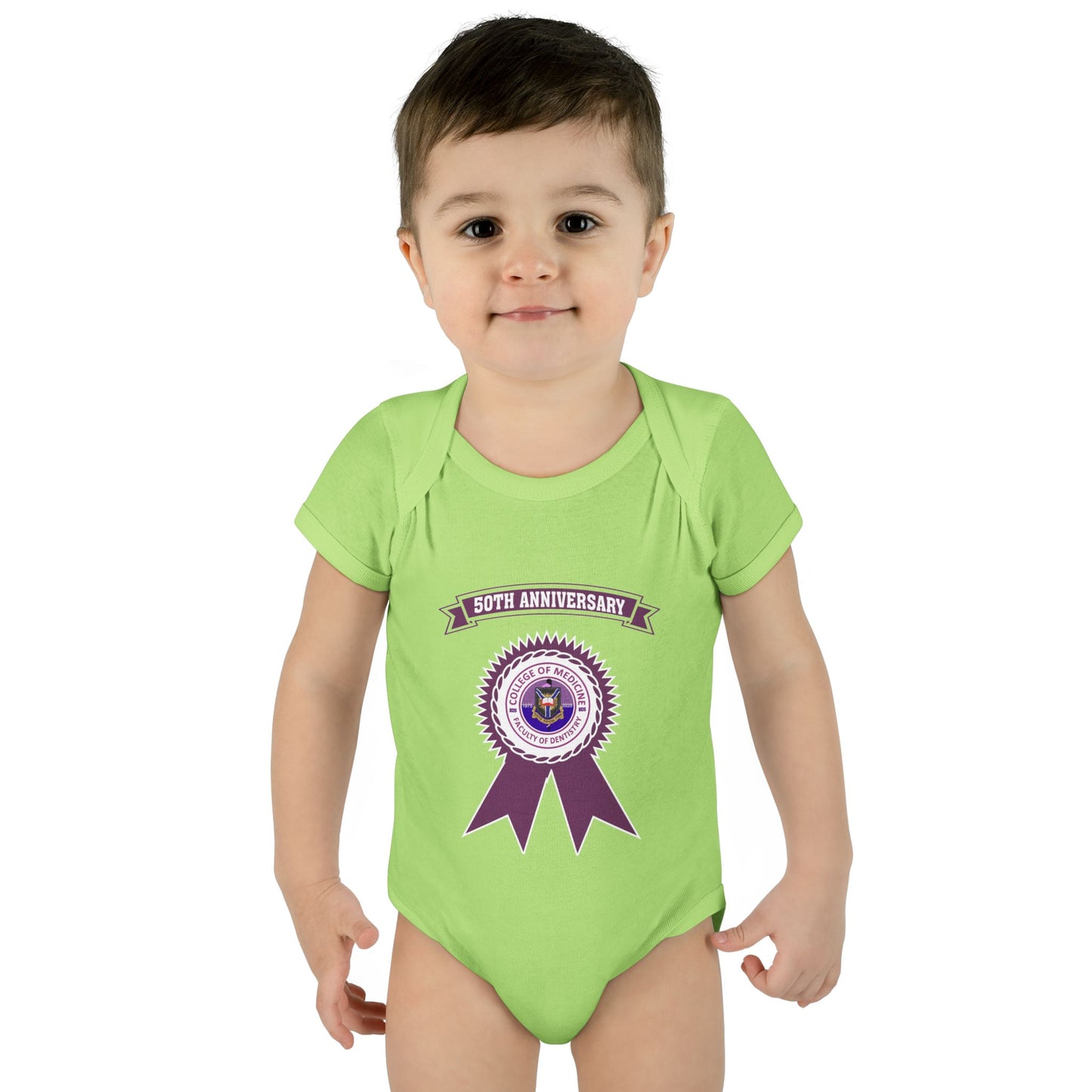 50th Anniversary - Infant Baby Rib Bodysuit