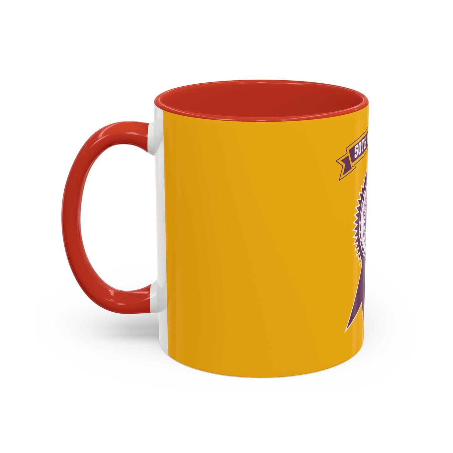 50th Anniversary - Accent Coffee Mug (11, 15oz)