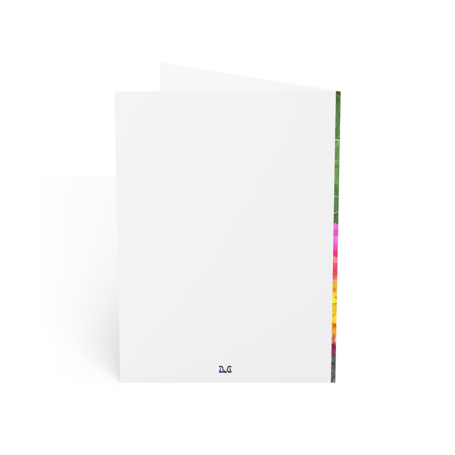Vertical Spring Bloom Greeting Cards (1, 10, 30, and 50pcs)