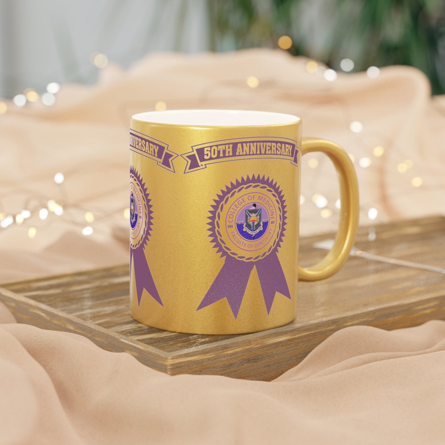 50th Anniversary - Metallic Mug (Silver\Gold)