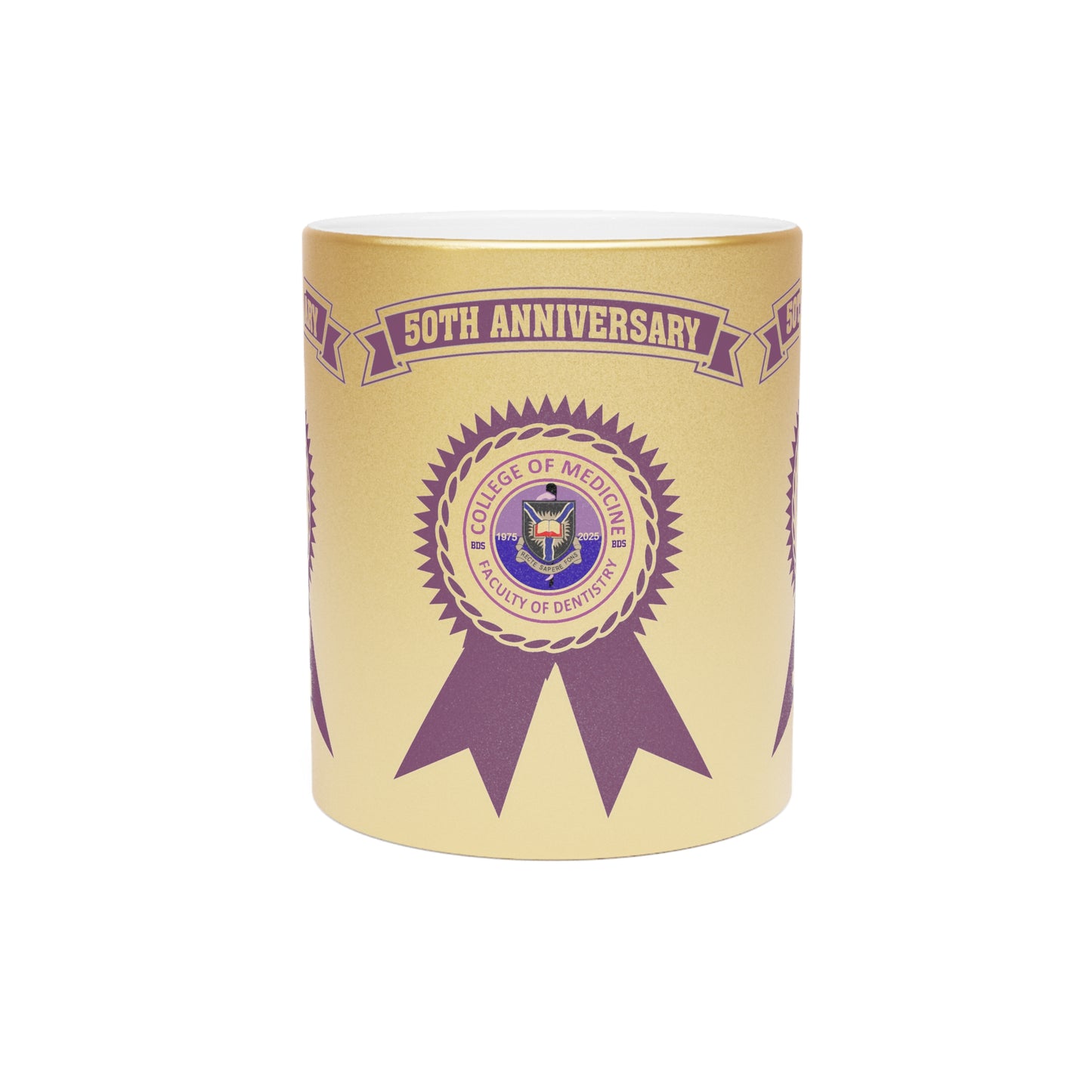 50th Anniversary - Metallic Mug (Silver\Gold)