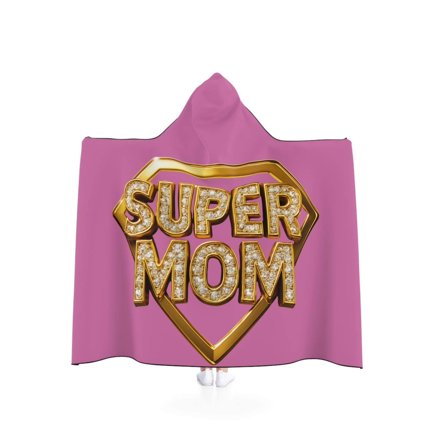 SUPER MOM - Hooded Blanket