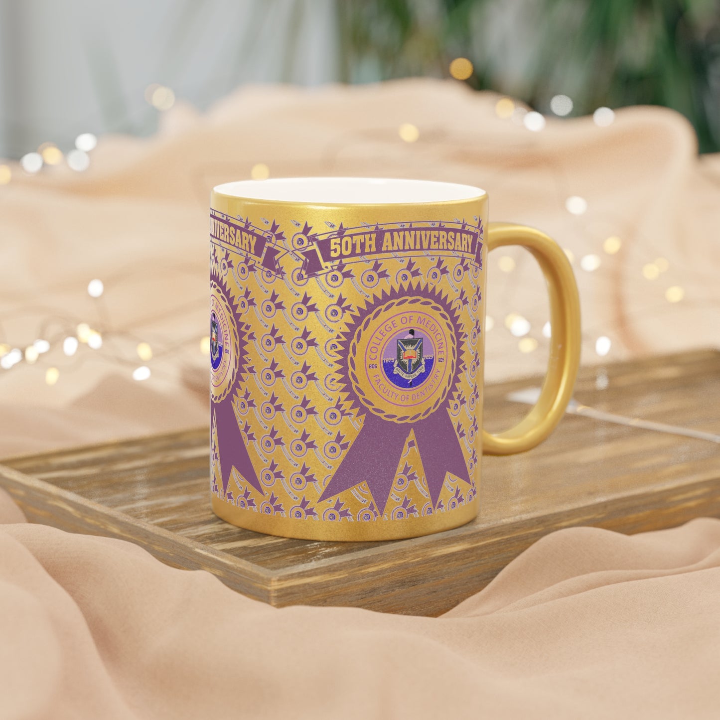 50th Anniversary - Metallic Mug (Silver\Gold)